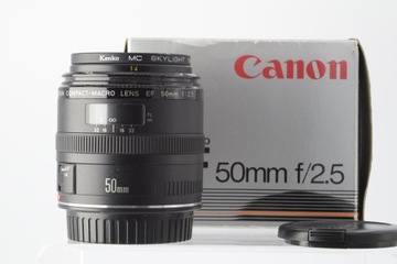 EF 50mm 2.5 Compact Macro Canon EF Gwarancja 23%VAT