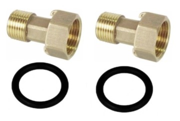 KOMPLET ŚRUBUNKÓW MOSIĘŻNYCH WODOMIERZA 1/2