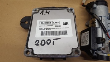 CHEVROLET KALOS 02-07R 1,4 BENZÍN 8V JEDNOTKA IMOBILIZÉR SADA 96417550