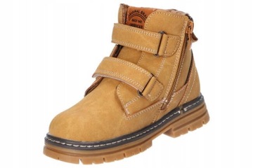 TRAPERY DZIECIĘCE AMERICAN CLUB OCIEPLANE TRZEWIKI BUTY ZIMOWE RZEPY R 32