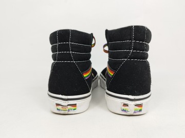 VANS SK8-HI PRIDE BLACK BUTY TRAMPKI LGBT roz 36