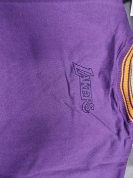 Y3641 Mitchell & Ness LA Lakers Big Face 3.0 Crew Neck bluza xs/s
