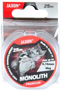 0,16mm 25m Żyłka MONOLITH PREMIUM Przyponowa