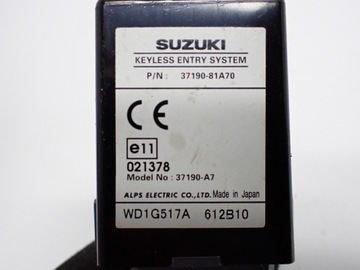MODUL ŘÍZENÍ ZÁMKU 37190-81A70 SUZUKI JIMNY III 17R
