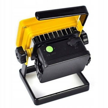 ПОРТАТИВНАЯ ГАЛОГЕННАЯ СВЕТОДИОДНАЯ РАБОЧАЯ ФАРА НА АККУМУЛЯТОРЕ ПРОЖЕКТОР ОТРАЖАТЕЛЬ 100ВТ