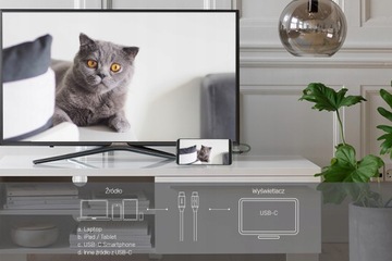 КАБЕЛЬ UNITEK USB C 10 Гбит/с 4K 60 Гц 20В 5А