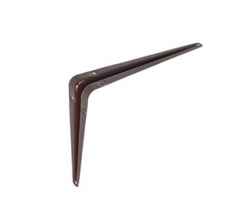 KĄTOWNIK WSPORNIK POD PÓŁKĘ PÓŁKI 250x300 mm BRĄZ
