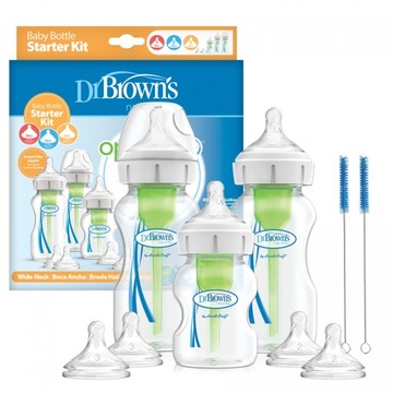 DR BROWN'S Zestaw startowy 3 butelki 150 270 0+