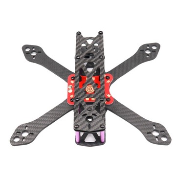 Zestaw ze szkieletem do drona FPV 3K z włókna węglowego 220 mm do
