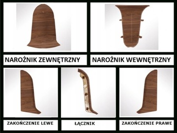 AKCESORIA DO LISTEW PRZYPODLOGOWYCH