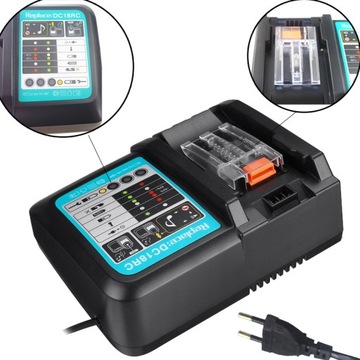 szybka ładowarka do Makita DC18RC 14,4-18V Li-Ion