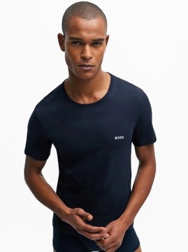 Koszulka męska T shirt HUGO BOSS 3pack 3pak 3 szt koszulki bawełniane