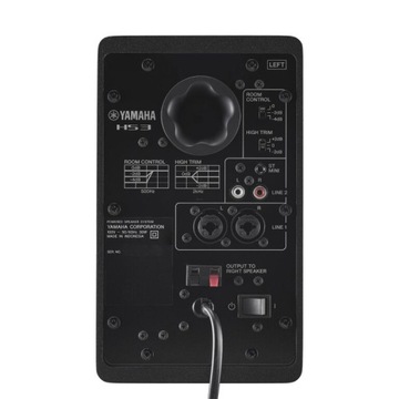 СТУДИЙНЫЕ МОНИТОРЫ YAMAHA HS3 ЧЕРНЫЕ, ПАРА