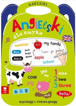 Angielski dla smyka wpisuję i rozwiązuję Books And Fun