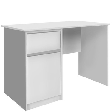 DUŻA TOALETKA BIURKO DO LEKCJI Z SZFLADAMI I SZAFKĄ DENIS 1D1S 110X55X75CM