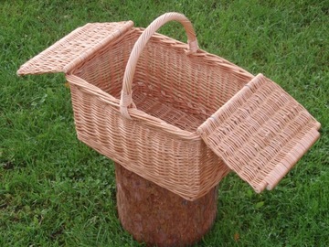 КОРЗИНА ДЛЯ ПИКНИКА плетеная корзина для пикника 50x35x26