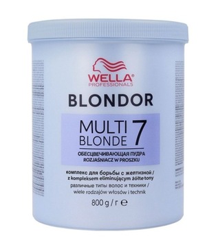 Wella blondor multi blonde Rozjaśniacz do włosów do 7 tonów 800g
