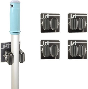 4X UCHWYT NA SZCZOTKI MOPA SAMOPRZYLEPNY WIESZAK