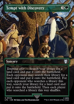 MTG LTC #532 Tempt with Discovery