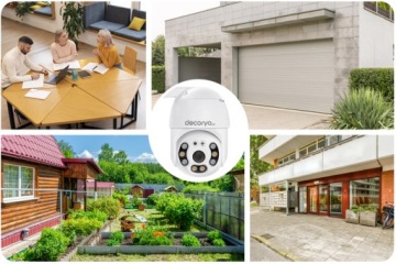 НАРУЖНАЯ SMART 360 WIFI FULL HD LED PTZ-КАМЕРА С УПРАВЛЕНИЕМ ПО ТЕЛЕФОНУ