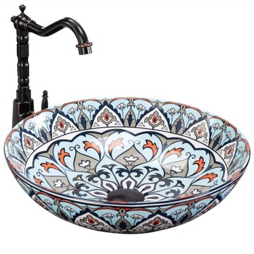 Umywalka Ceramiczna Nablatowa Mexico