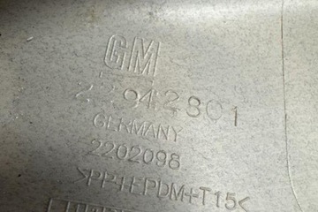 JINÉ DÍLY ZAKONČENÉ OPEL INSIGNIA A ESTATE (G09) 2202098 2.0L DIESEL