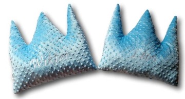 Poduszka korona z imieniem imię haft prezent dekoracja pokoju mięciutka