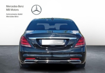 Mercedes Klasa S W222 Limuzyna Facelifting 2.9 400d 340KM 2018 Mercedes-Benz Klasa S SalonPL Long AMG Kamera360 Burmester 4x El., Went. F, zdjęcie 28