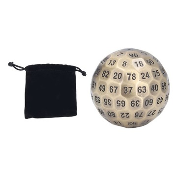 ЛАТУННЫЕ КОСТИ DICE D100 RPG + КЕЙС