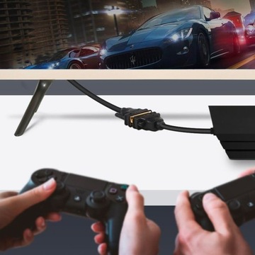 ЗЕЛЕНЫЙ КАБЕЛЬ DVI 24+5-КОНТАКТНЫЙ «МАМА» — HDMI «МАМА» 22 СМ