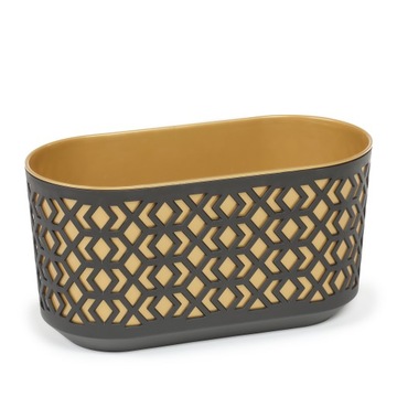 Skrzynka Lamela AZTEK 40 x 19,5cm CZARNY + ZŁOTY