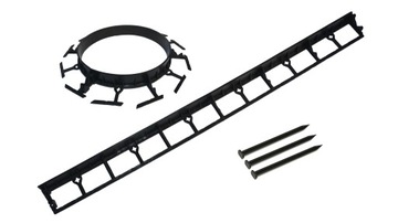 EKO OBRZEŻE TRAWNIKOWE 45mm PALISADA BORD OGRODOWE BORDY Polskie Geo
