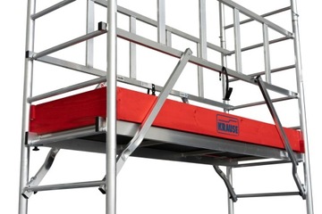 Rusztowanie aluminiowe jezdne Krause ProTec 12,3m