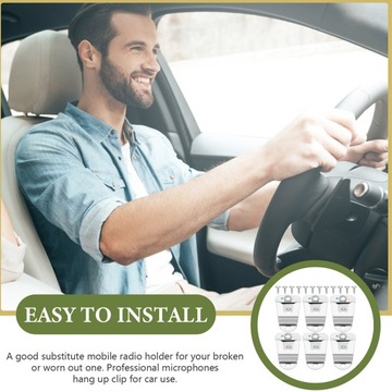 Крючок для микрофона Крючок для мобильного телефона Автомобильный держатель