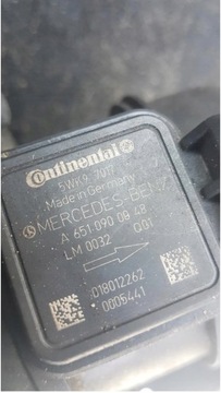 MERCEDES W204 W212 SPRINTER VÁHA VZDUCHU 2,2 CDI