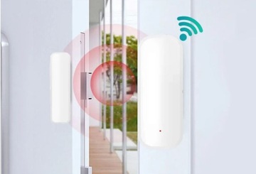 ДАТЧИК ОТКРЫТИЯ ДВЕРИ И ОКОН WIFI TUYA SMART LIFE-ALEXA GOOGLE ASSISTANT
