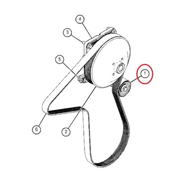 НАТЯЖНОЙ РОЛИК CAT 428F 430E 2610428