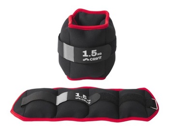 Crivit Obciążniki mankiety fitness 2 x1,5kg