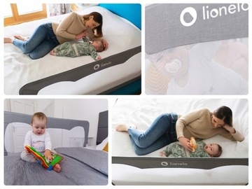 ПЕРИЛА КРОВАТИ БЕЗОПАСНОСТИ 66 СМ БЕЗОПАСНОСТЬ 150 СМ LIONELO SAFETY XL