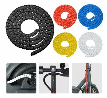 Чехол спирального кабеля для скутеров Xiaomi/Motus/Ninebot/Kugoo/Techlife