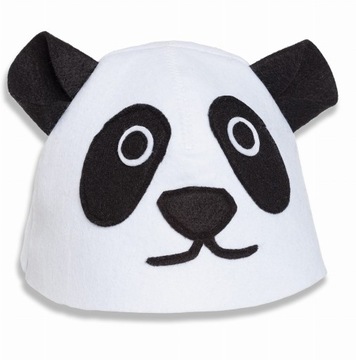SAUNA CZAPKA FILCOWA DO SAUNY - PANDA