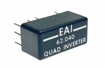 Układ scalony - EAI - quad inverter - 4x bramka NOT