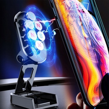 UCHWYT NA TELEFON NA SILNY MAGNES DO SAMOCHODU
