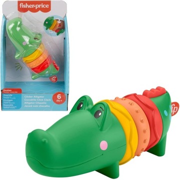 FISHER PRICE ZABAWKA KLIKAJĄCY KROKODYL GWL67