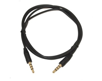 Kabel JACK 3,5mm 4PIN --- JACK 3,5mm 4PIN dł. 1m