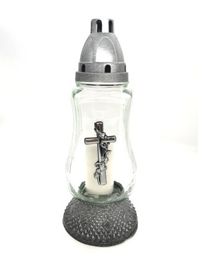 ZNICZ KAPLICZKA SZKLANA ZNICZ NA GRÓB