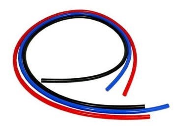 СИЛИКОНОВЫЙ ВАКУУМНЫЙ ШЛАНГ TURBO VACUUM BOOST красный фи 4 мм