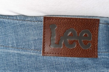 LEE STRAIGHT FIT spodnie performance jeans W36 L32