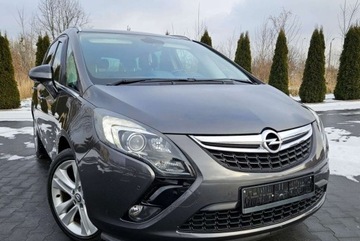 Opel Zafira C Tourer 1.4 Turbo ECOTEC 140KM 2013 Opel Zafira 1.4B 140Ps Klimatronik Navi Parktronik Alu17 Kamera 7 foteli Z, zdjęcie 22