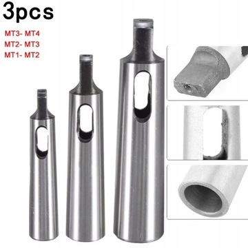 3PC Adapter do chwytu stożkowego morse 'a tule